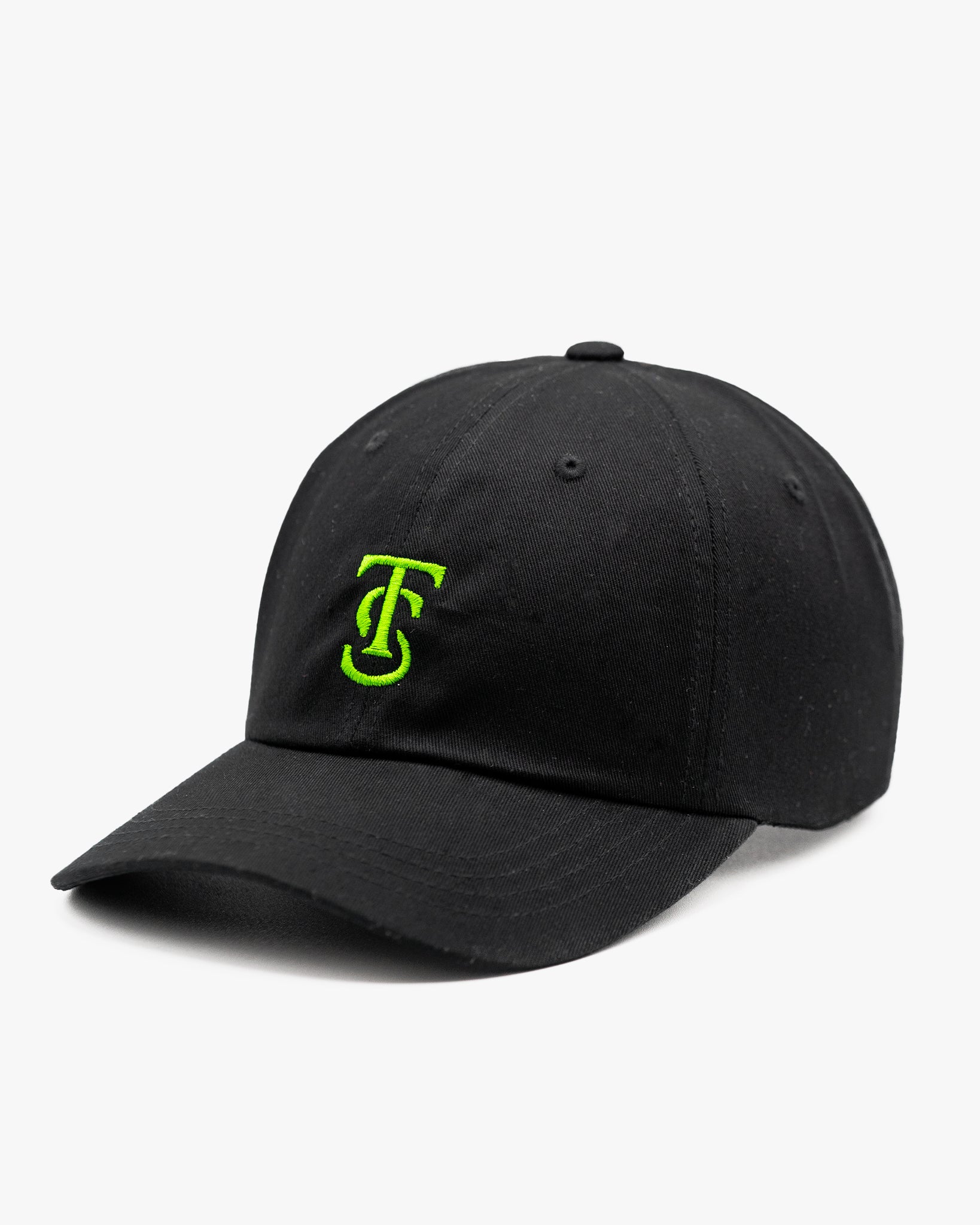 Icon Dad Hat - Black w/ Green